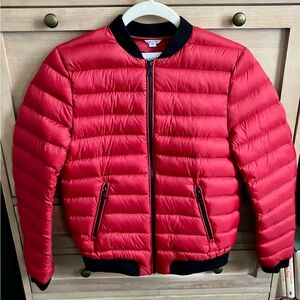 Vibrant Red Women's Puffer Jacket